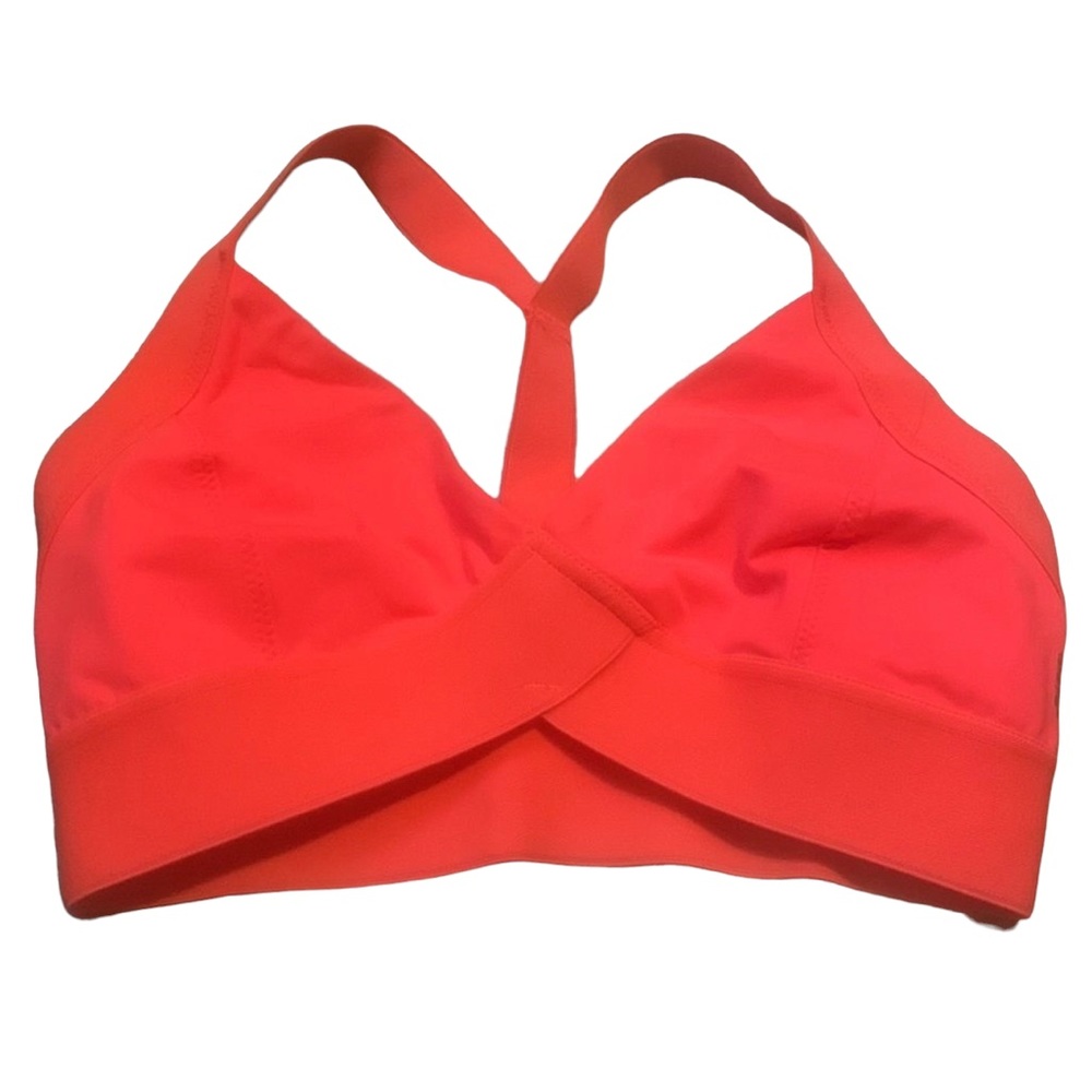 FP Movement Free People End Game Coral Orange Sports Bra NWT Size XS - Picture 3 of 5